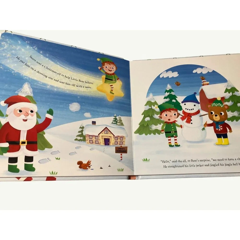 Santa's Elf & The Grumpy Reindeer Children's Board Books Bundle